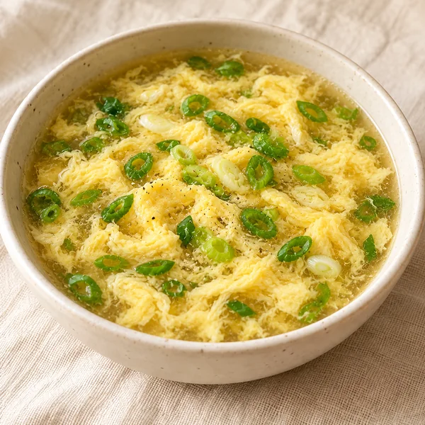 Illustration of Egg Drop Soup
