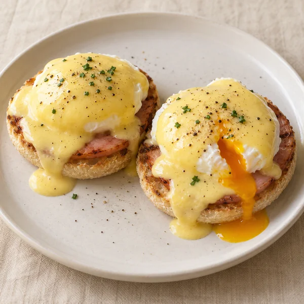 Illustration of Eggs Benedict
