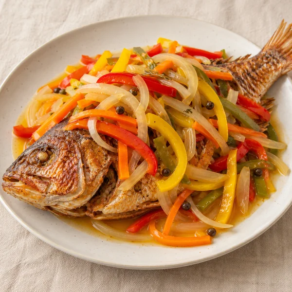 Illustration of Escovitch Fish