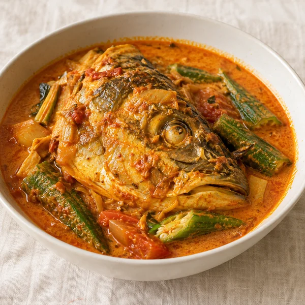 Illustration of Fish Head Curry