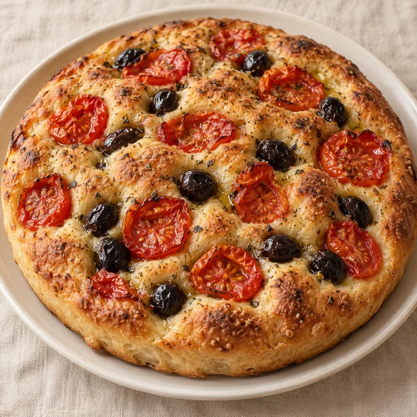 Illustration of Focaccia Barese