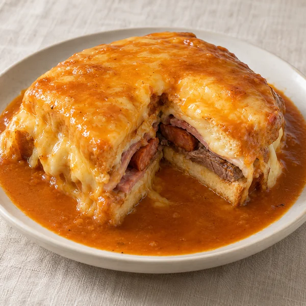 Illustration of Francesinha