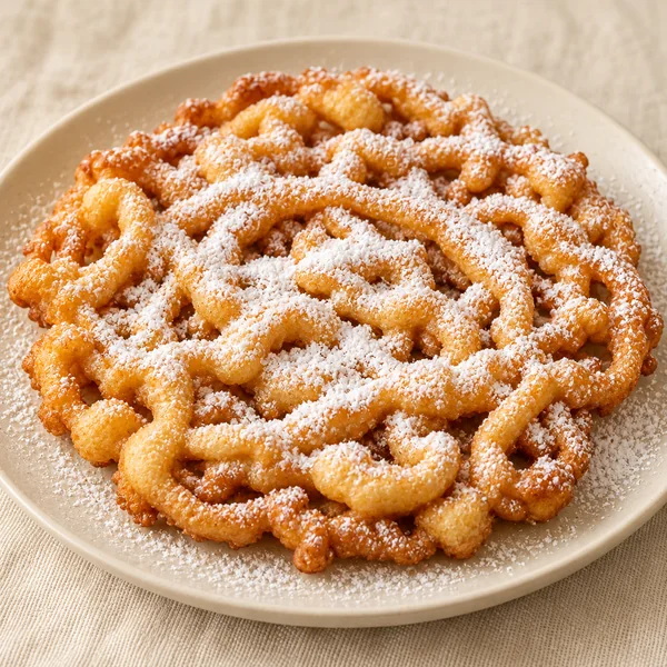 Illustration of Funnel Cake