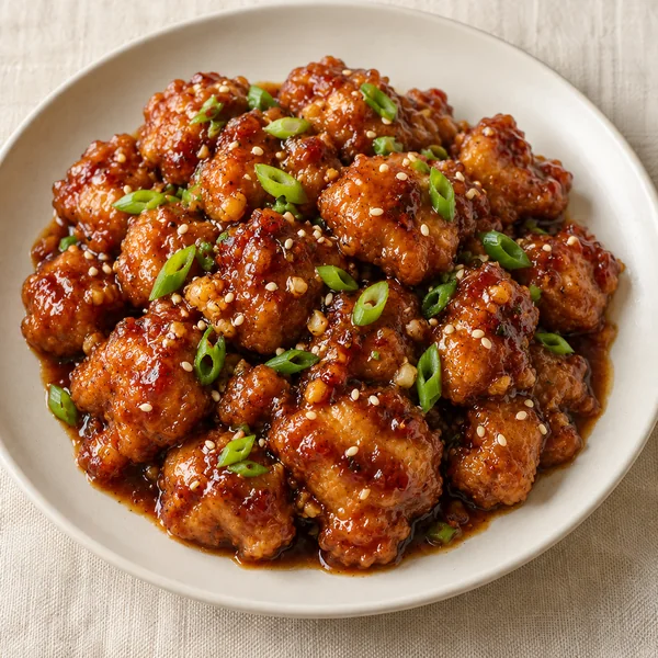 Illustration of General Tso's Chicken