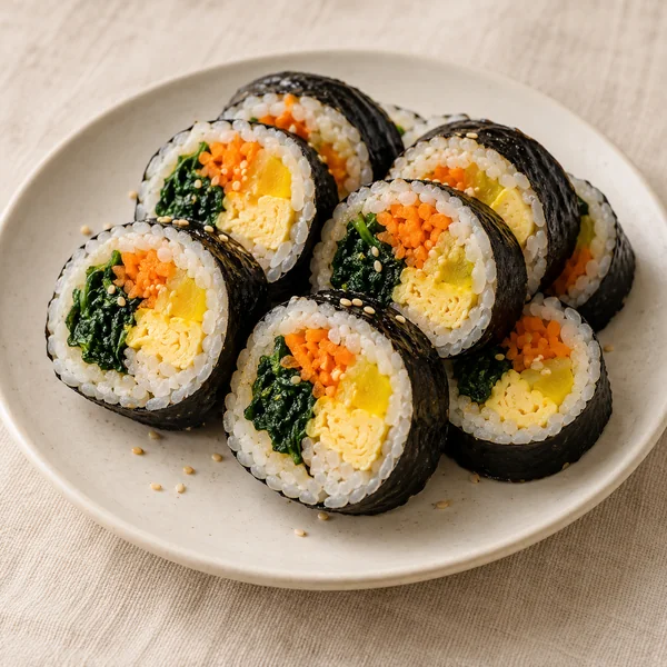 Illustration of Gimbap