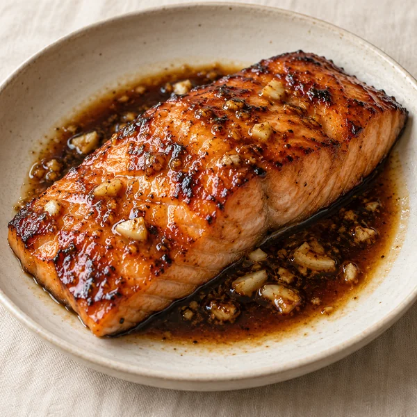 Illustration of Grilled Salmon