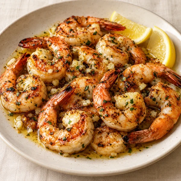Illustration of Grilled Shrimp