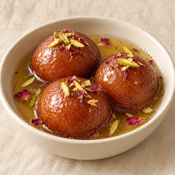 Illustration of Gulab Jamun