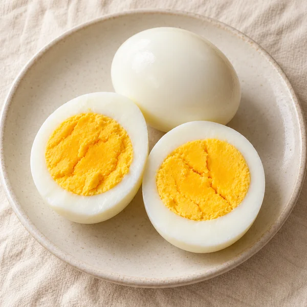 Illustration of Hard-Boiled Egg