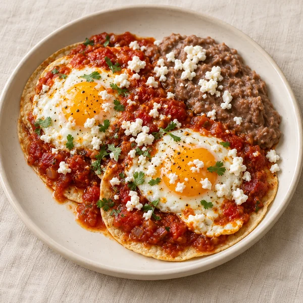 Illustration of Huevos Rancheros