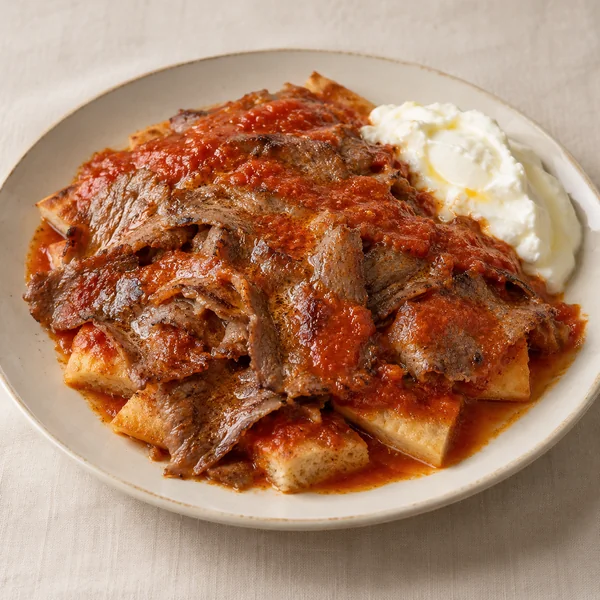 Illustration of Iskender Kebab