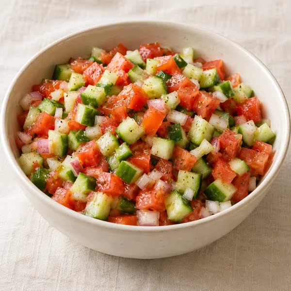 Illustration of Israeli Salad