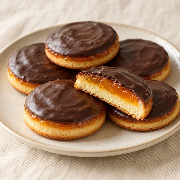 Illustration of Jaffa Cakes
