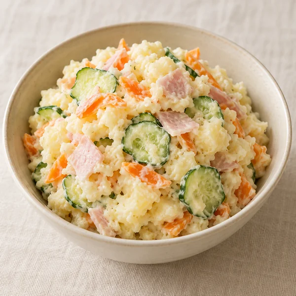 Illustration of Japanese Potato Salad