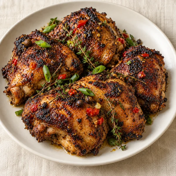 Illustration of Jerk Chicken
