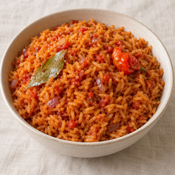 Illustration of Jollof Rice