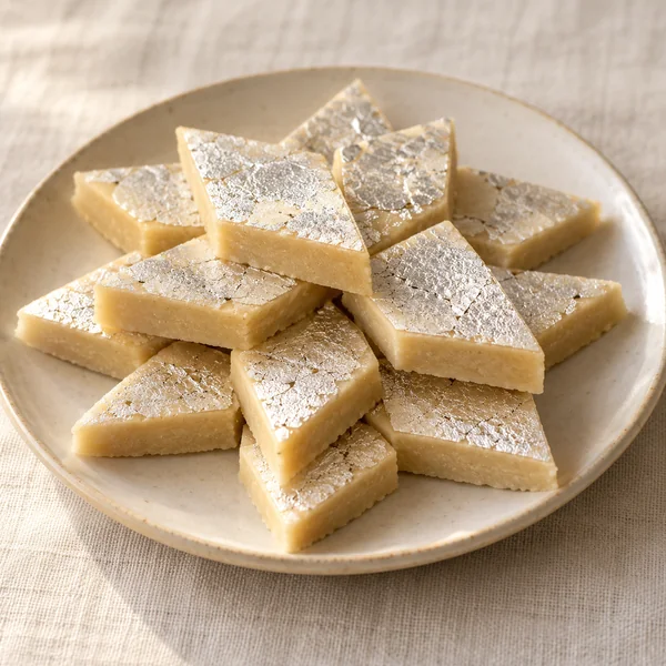Illustration of Kaju Katli