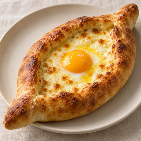 Illustration of Adjarian Khachapuri