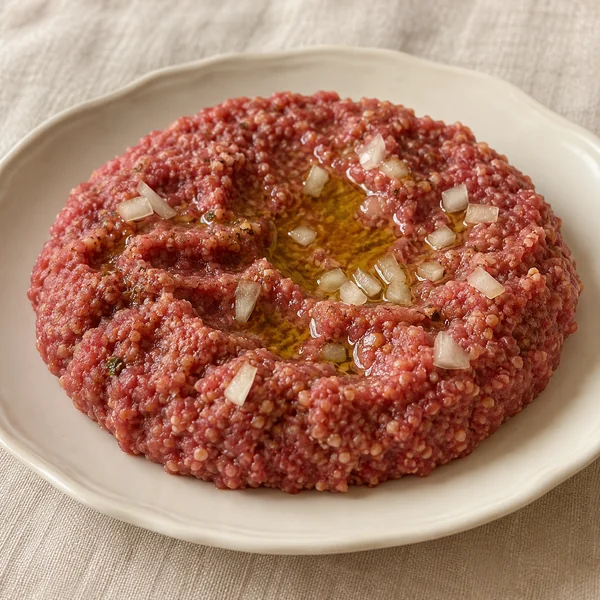 Illustration of Kibbeh Nayeh