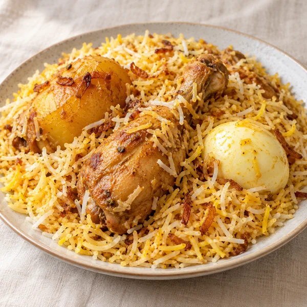 Illustration of Kolkata Biryani