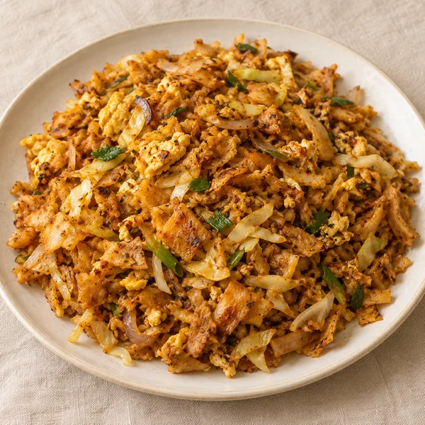 Illustration of Kottu Roti