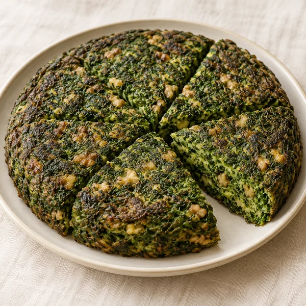 Illustration of Kuku Sabzi