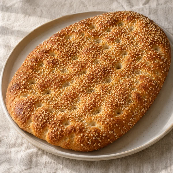 Illustration of Lagana Bread