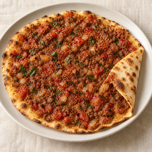 Illustration of Lahmacun