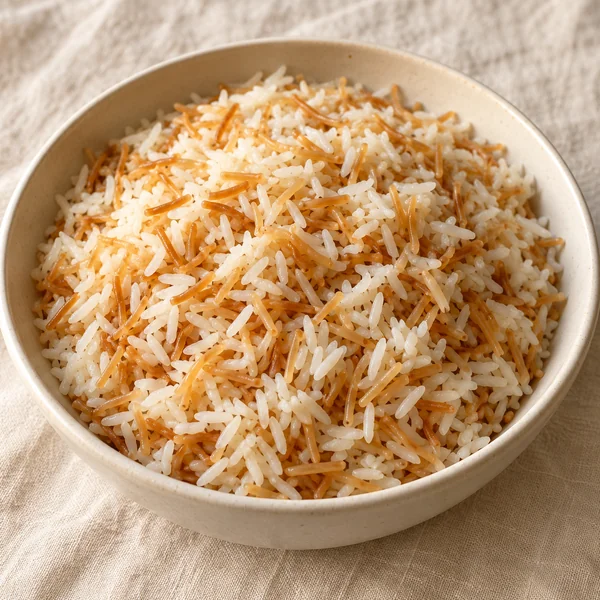 Illustration of Lebanese Rice with Vermicelli
