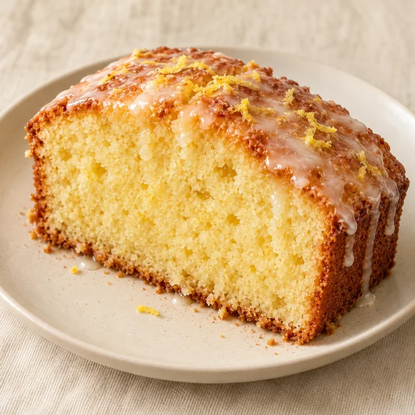 Illustration of Lemon Drizzle Cake