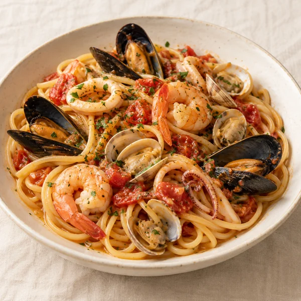 Illustration of Linguine allo Scoglio