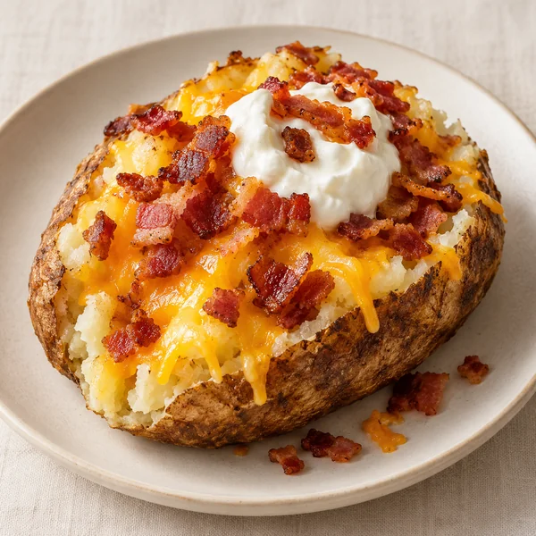 Illustration of Loaded Baked Potato