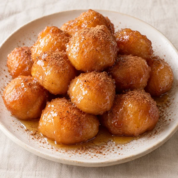 Illustration of Loukoumades