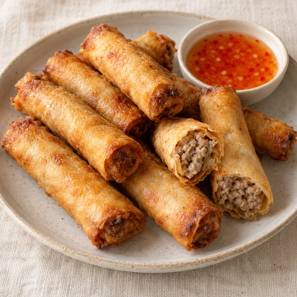 Illustration of Lumpiang Shanghai