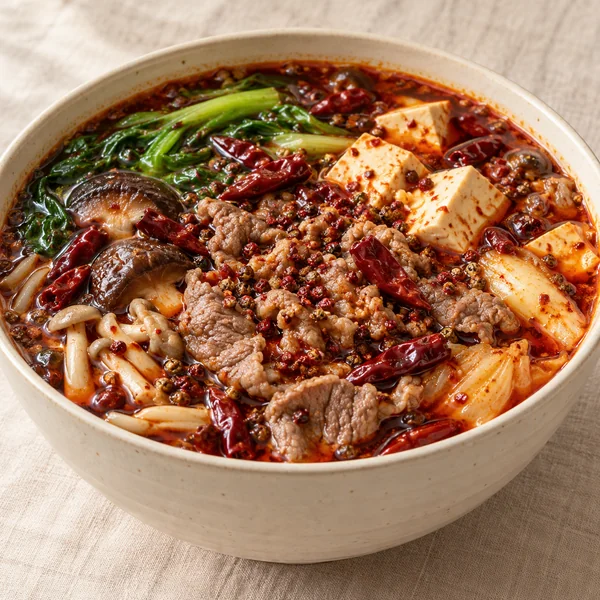 Illustration of Mala Hot Pot