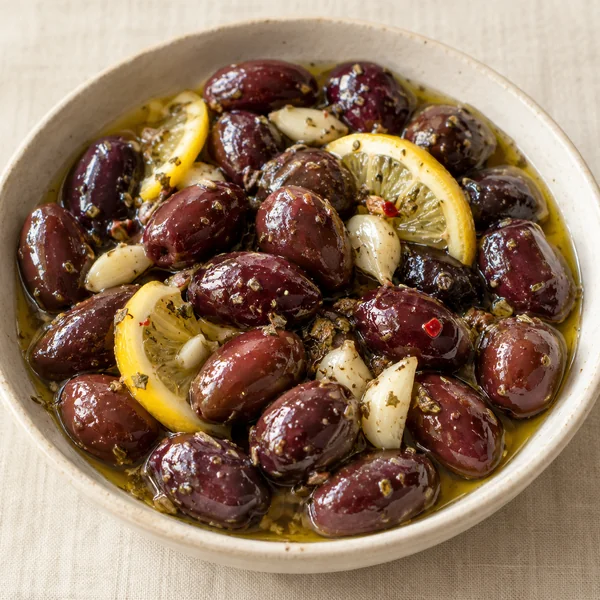 Illustration of Marinated Olives