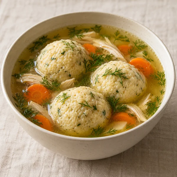Illustration of Matzo Ball Soup