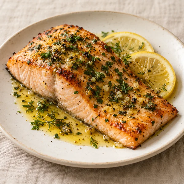 Illustration of Mediterranean Baked Salmon