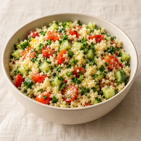 Illustration of Mediterranean Couscous Salad