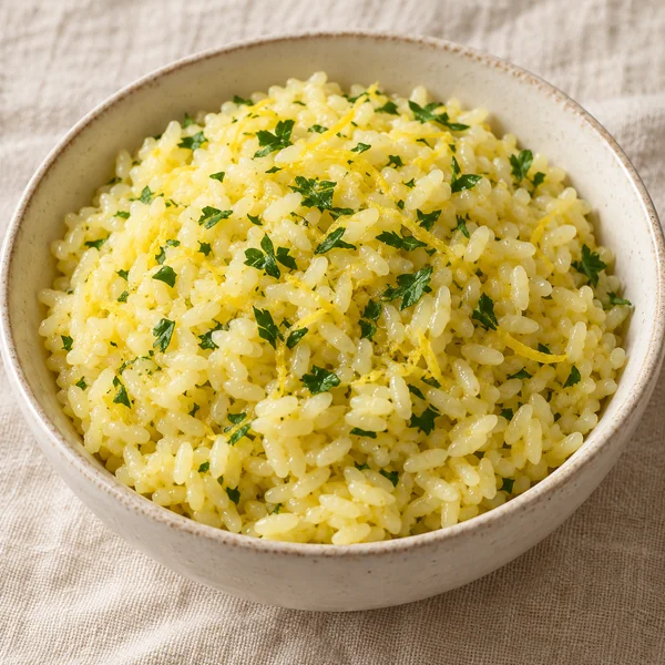 Illustration of Mediterranean Lemon Rice