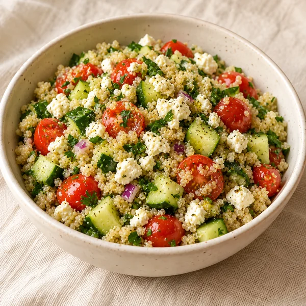 Illustration of Mediterranean Quinoa Salad