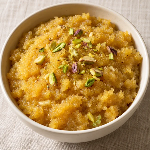 Illustration of Moong Dal Halwa