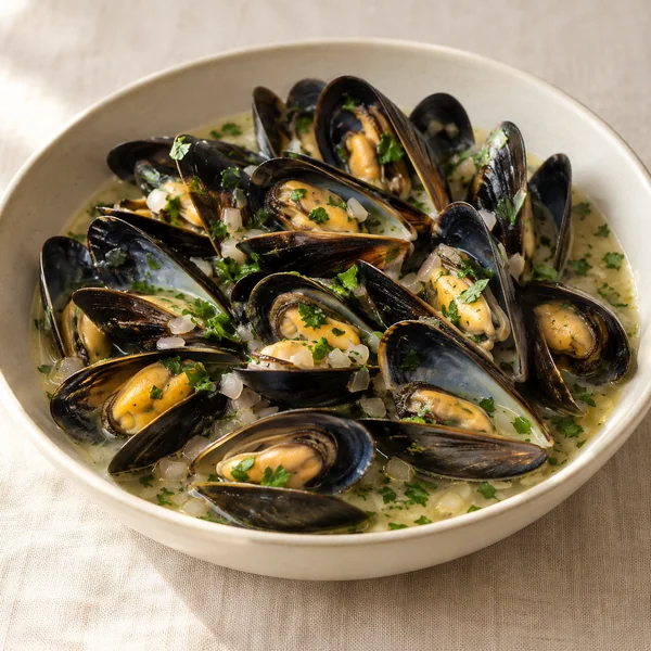 Illustration of Moules Mariniere