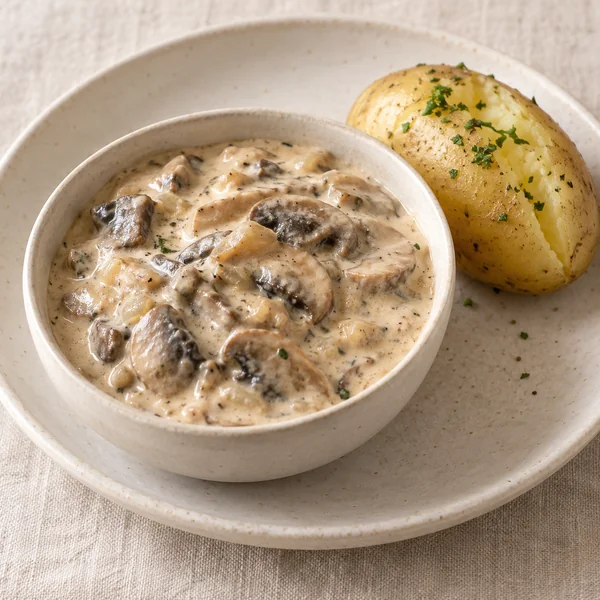 Illustration of Mushroom Sauce