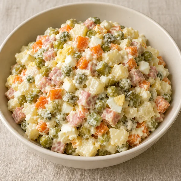 Illustration of Olivier Salad
