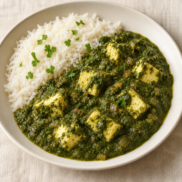 Illustration of Palak Paneer