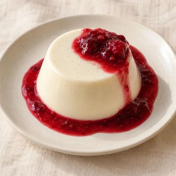 Illustration of Panna Cotta