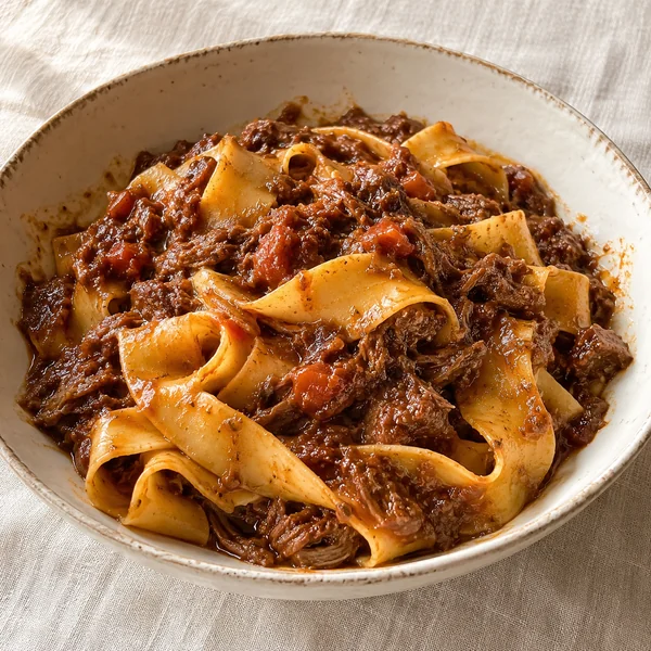 Illustration of Pappardelle al Cinghiale