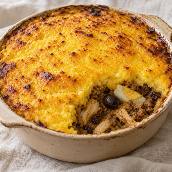 Illustration of Pastel de Choclo