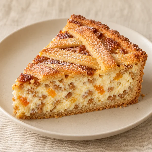 Illustration of Pastiera Napoletana